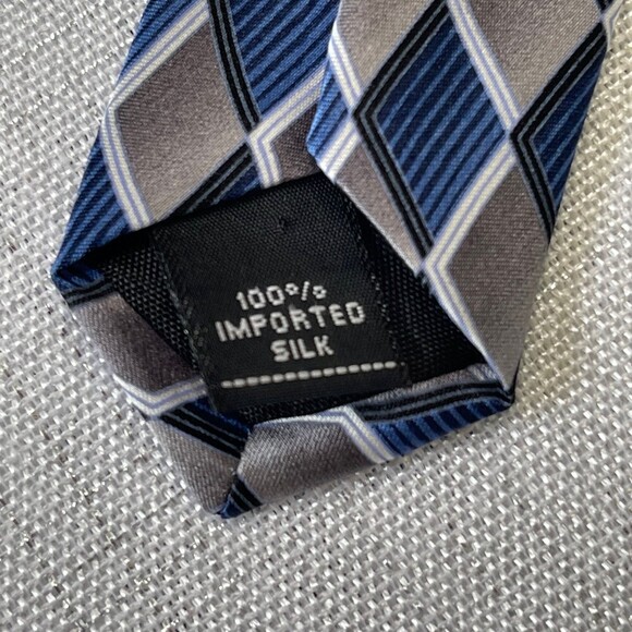 STAFFORD Men 100% Silk Tie. - Picture 3 of 9